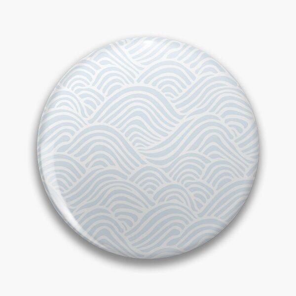 Item preview, Coastal Japandi Minimalist Ocean Sea Waves In Light Blue  designed and sold by EliveraDesigns.