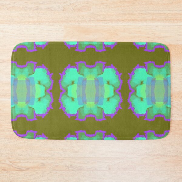 Item preview, Green and Magenta Abstract Psychedelic Design designed and sold by DotDing.