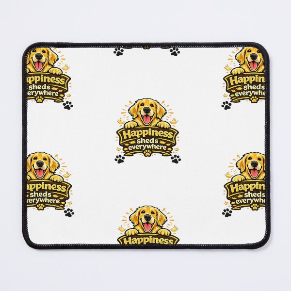 Item preview, Happiness Sheds Everywhere Golden Retriever Gift designed and sold by WildVista.
