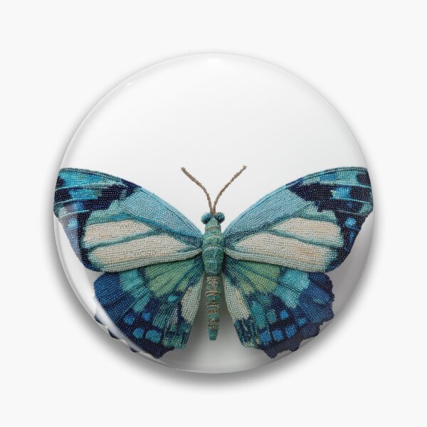 Item preview, Colorful butterfly made with beads designed and sold by anytka.
