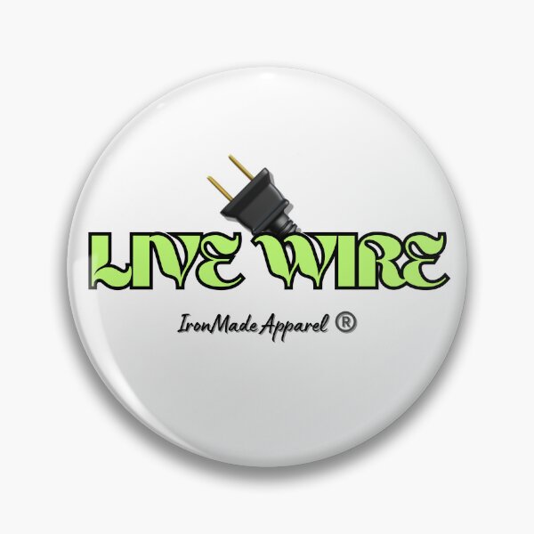 Item preview, Live Wire Electrician T-Shirt – Funny Electrician Shirt for Linemen, Electrical Workers & Tradesmen | Electrician Pride Tee designed and sold by IronMade Apparel.