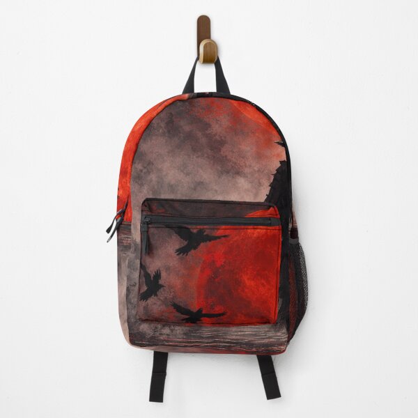 Item preview, Lone Ronin Walking Beneath a Red Moon designed and sold by walex-jed.