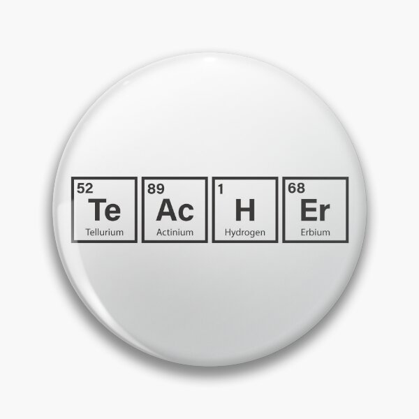 Item preview, Science Teacher Periodic Table Elements Chemistry Typography Art designed and sold by PixelWaveBD.