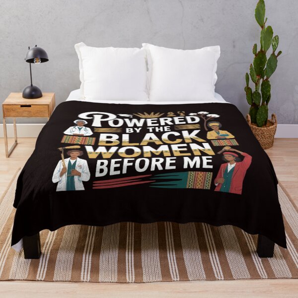 Item preview, Powered By The Black Women Before Me – Black History Month Tribute designed and sold by Redgiant87x.