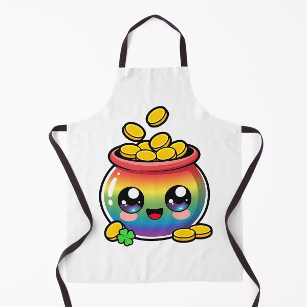 Item preview, Lucky Rainbow Pot of Gold – St. Patrick’s Day Design designed and sold by YounexxART.