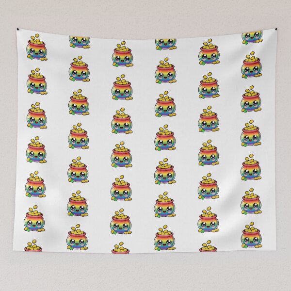 Item preview, Lucky Rainbow Pot of Gold – St. Patrick’s Day Design designed and sold by YounexxART.