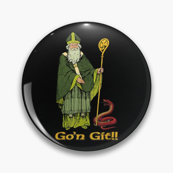 Item preview, Saint Patrick Go’n Git Funny Irish Snake St Patricks Day designed and sold by WilliaMaler.