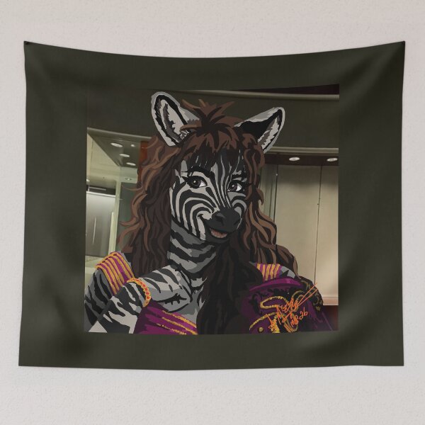 Item preview, Flirty Zebra 2026 designed and sold by KlakkDrawsStuff.
