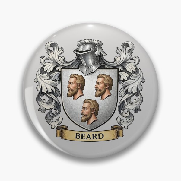 Item preview, The Beard Family Coat of Arms designed and sold by BagTown Clans.