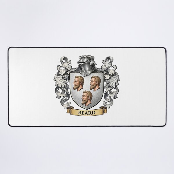 Item preview, The Beard Family Coat of Arms designed and sold by BagTown Clans.