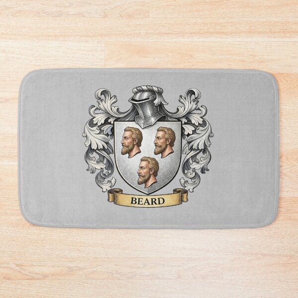Item preview, The Beard Family Coat of Arms designed and sold by BagTown Clans.