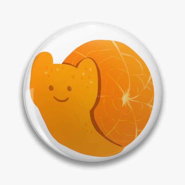 Item preview, happy orange snail designed and sold by averydiecksillu.
