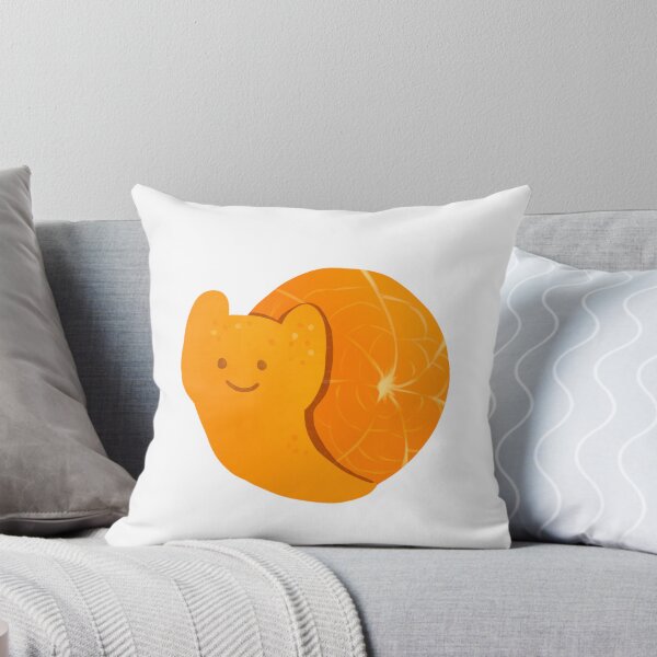 Item preview, happy orange snail designed and sold by averydiecksillu.