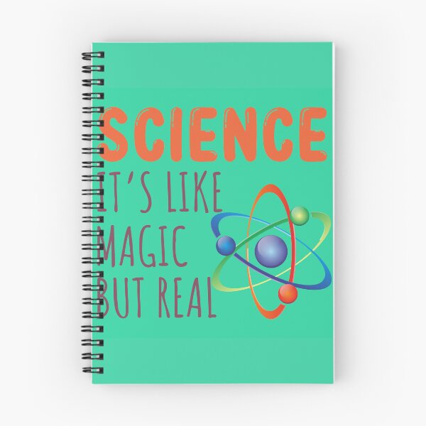 Item preview, Science It's Like Magic But Real Atom Model Quote Art designed and sold by PixelWaveBD.
