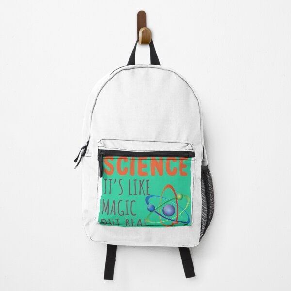 Item preview, Science It's Like Magic But Real Atom Model Quote Art designed and sold by PixelWaveBD.