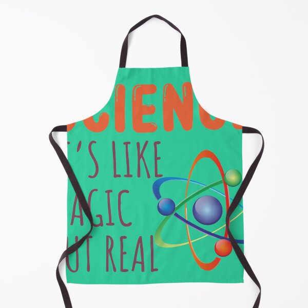Item preview, Science It's Like Magic But Real Atom Model Quote Art designed and sold by PixelWaveBD.