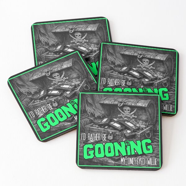 Item preview, I'd Rather Be Gooning My One-Eyed Willie Goonies designed and sold by ReggieRaggz.
