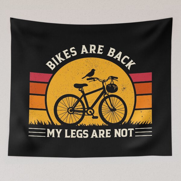 Item preview, Bikes Are Back Vintage Cycling Humor  designed and sold by sachpica.