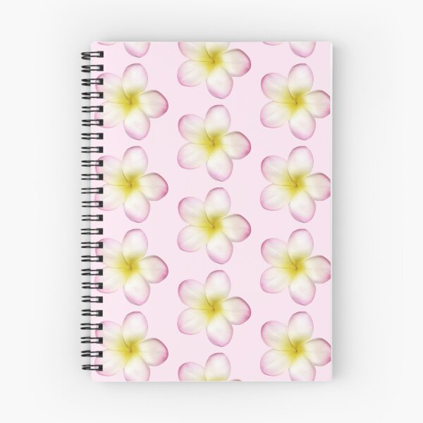 Item preview, pink/yellow pastel plumeria flower sticker designed and sold by inainart.