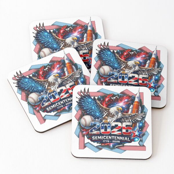 Item preview, USA 2026 Semicentennial: Tech, Sports & Space Eagle designed and sold by TailTraceDesign.
