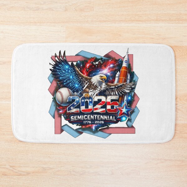 Item preview, USA 2026 Semicentennial: Tech, Sports & Space Eagle designed and sold by TailTraceDesign.