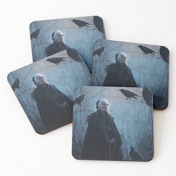 Item preview, The Völva and the Ravens designed and sold by NordicDreams.