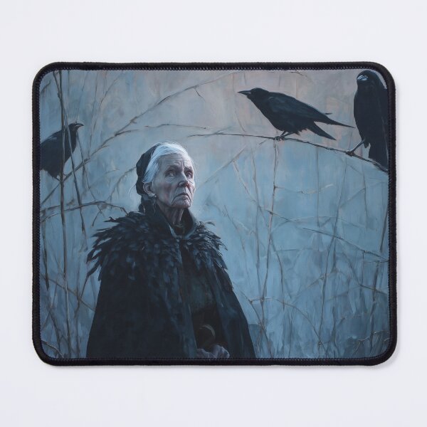 Item preview, The Völva and the Ravens designed and sold by NordicDreams.