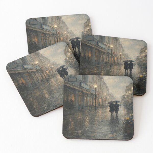 Item preview, Mysterious and Cozy Jurmala In Rain  designed and sold by drozdovs16.