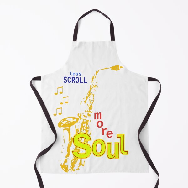 Item preview, Less Scroll, More Soul designed and sold by LittleGreyMan2026.