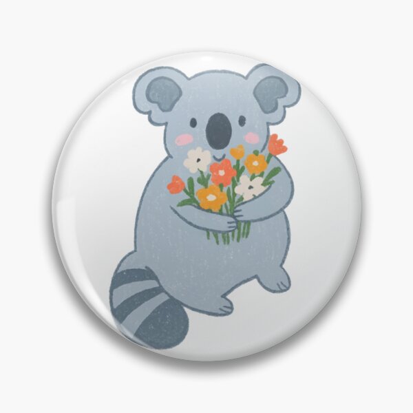 Item preview, Koala With Flowers designed and sold by lumiprintsart.