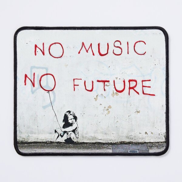 Item preview, No Music No Future designed and sold by Art & Coffee.