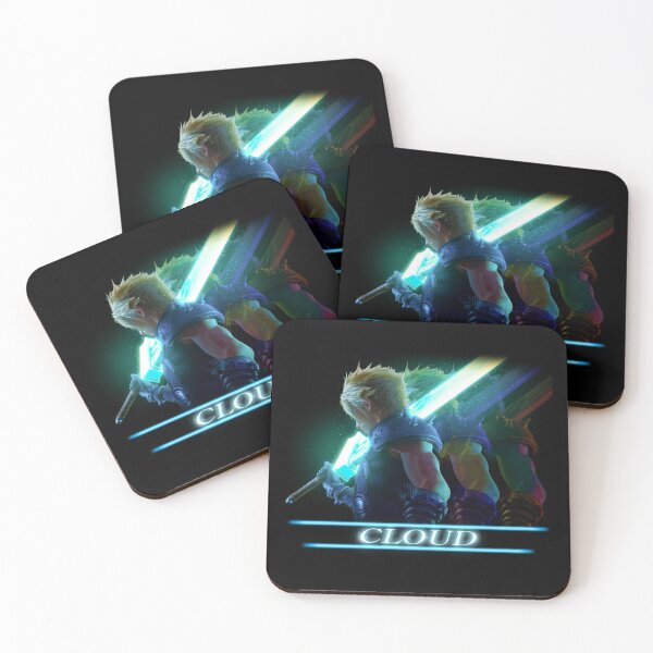Item preview, Neon Cloud - Final Fantasy Art designed and sold by Cvera7.