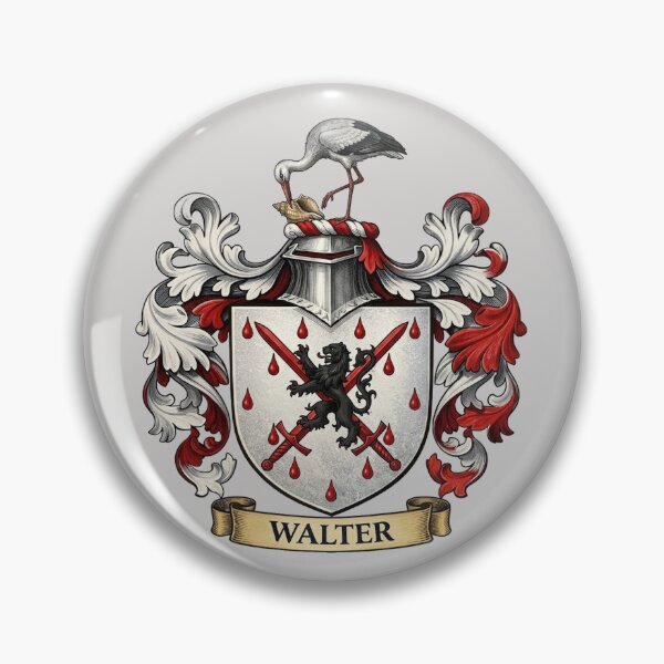 Item preview, The Walter Family Coat of Arms designed and sold by BagTown Clans.