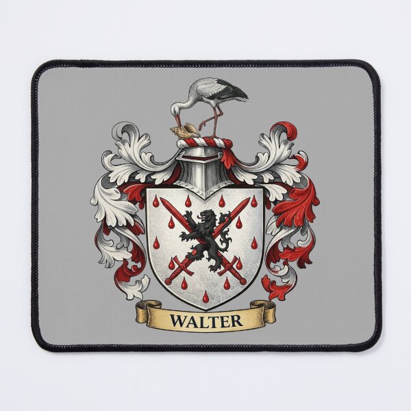 Item preview, The Walter Family Coat of Arms designed and sold by BagTown Clans.