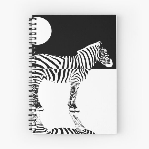 Item preview, Safari Pop Art – Zebra at Moonrise, Bold Black and White Graphic Wildlife Print designed and sold by SmashingMonkeys.