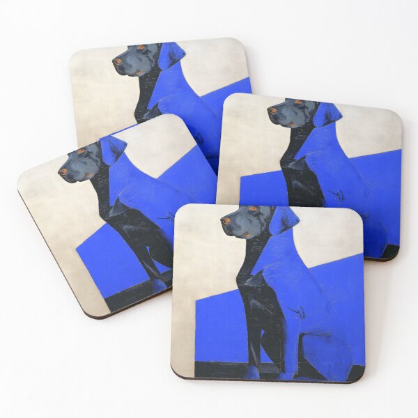 Item preview, Blue Labrador retriever Portrait designed and sold by lautir.
