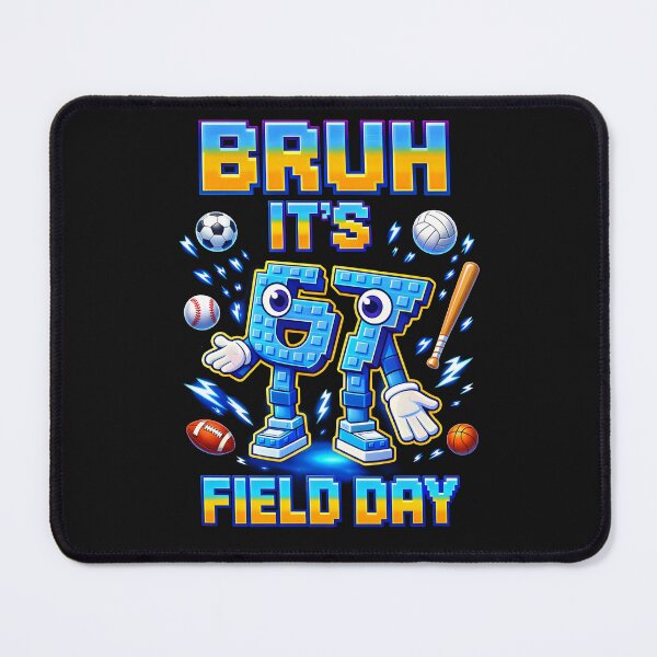 Item preview, Bruh Its Field Day Six Seven 67 Italian Brainrot Meme Sports Balls Gifts For Kids designed and sold by ArmyAbodo.
