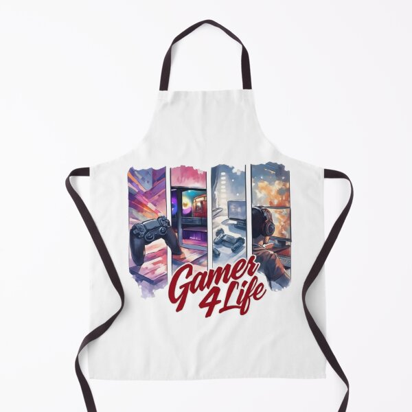 Item preview, Gamer 4 Life – Stylized 4-Panel Gaming Poster | Modern Retro Digital Art designed and sold by Wawan35200.