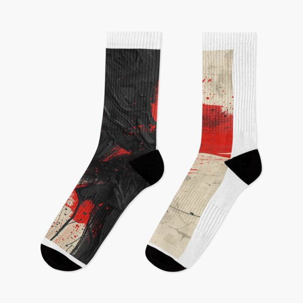 Item preview, Art pattern red black and brown designed and sold by LorenzoArtZa.