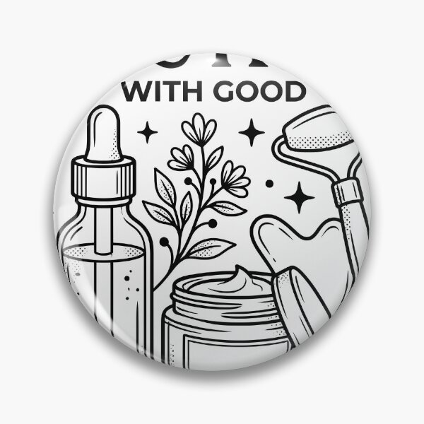 Item preview, Chaotic Neutral with Good Skin Care - Black Text designed and sold by RNG-Apparel.