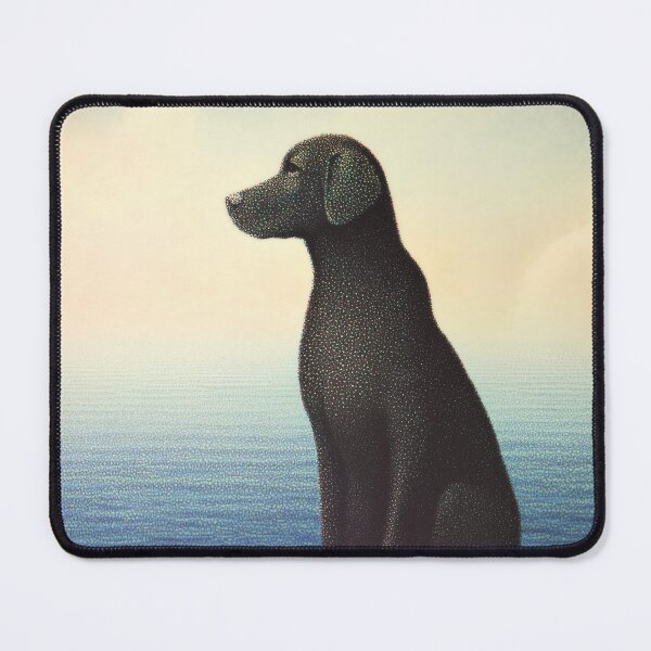 Item preview, Labrador retriever Gazing at the Ocean designed and sold by lautir.