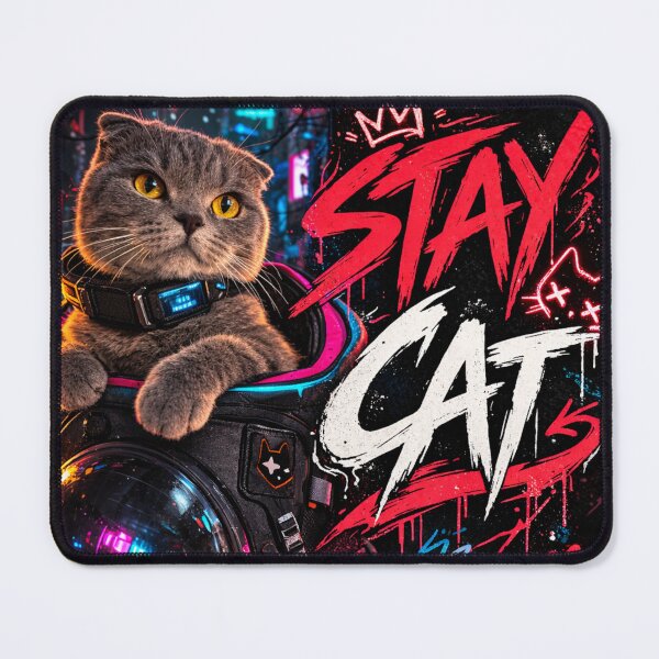 Item preview, Stray Cat Cyberpunk T-Shirt, Neon Cat Shirt, Gamer Cat Graphic Tee, Futuristic Cat Streetwear, Cyber Cat Gift for Cat Lovers designed and sold by loccotown168.