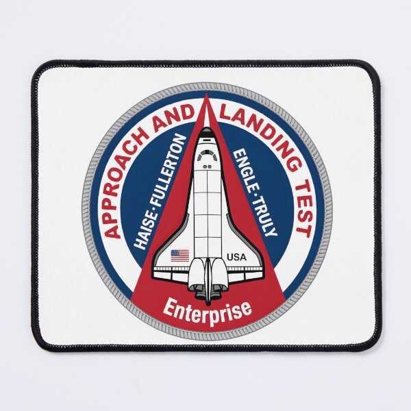 Item preview, Space Shuttle Enterprise Approach and Landing Test (ALT) Mission Patch designed and sold by CharlieDesings.