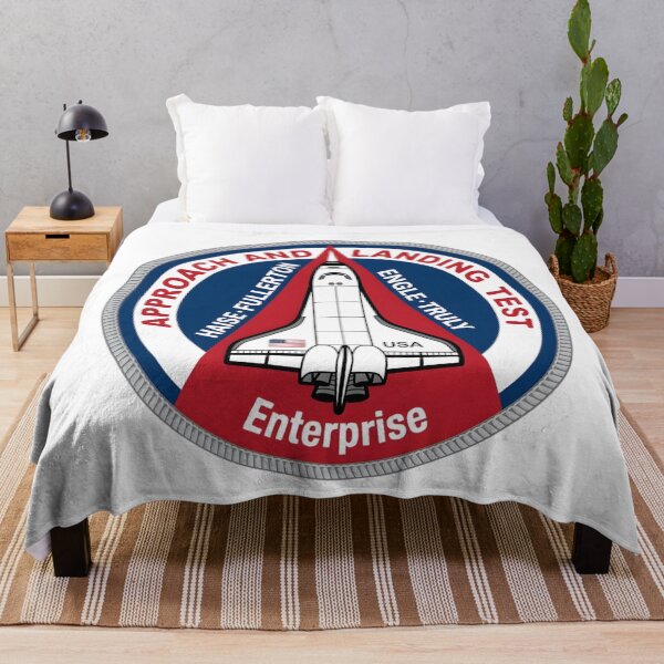 Item preview, Space Shuttle Enterprise Approach and Landing Test (ALT) Mission Patch designed and sold by CharlieDesings.