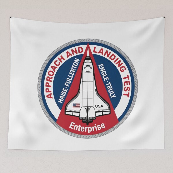 Item preview, Space Shuttle Enterprise Approach and Landing Test (ALT) Mission Patch designed and sold by CharlieDesings.
