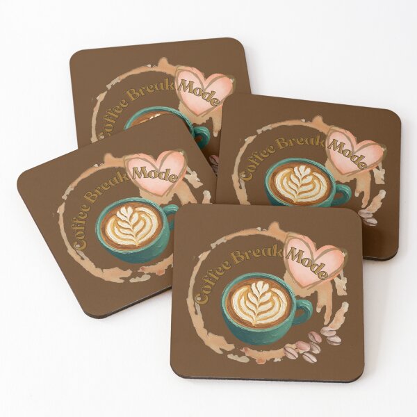 Item preview, Coffee Break Fashion Cute Coffee Lover Design designed and sold by trelykreativ.