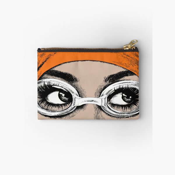 Item preview, Woman wearing goggles and scarf designed and sold by anytka.
