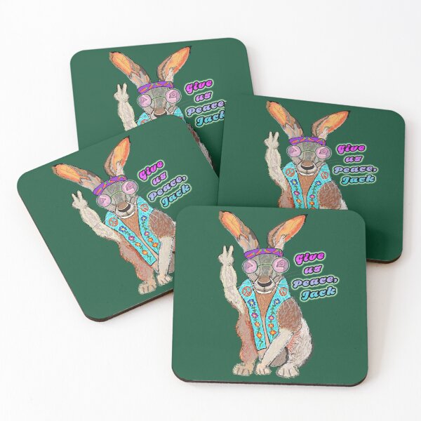 Item preview, Jack Rabbit won't ask again for peace designed and sold by reallypathetic.