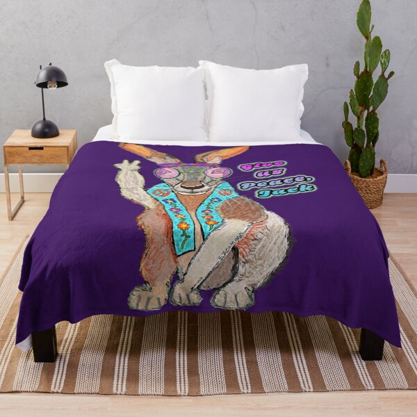 Item preview, Jack Rabbit won't ask again for peace designed and sold by reallypathetic.