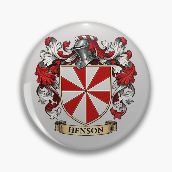 Item preview, The Henson Family Coat of Arms designed and sold by BagTown Clans.